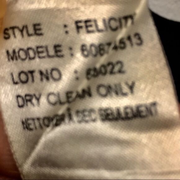 THEORY Black Button Front Tie Waist Blouse Shirt XS - Picture 9 of 9